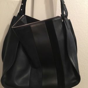Nordstrom Allsaints navy blue handbag